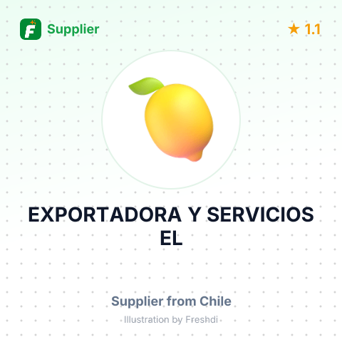EXPORTADORA Y SERVICIOS EL – summary card, no photo uploaded yet