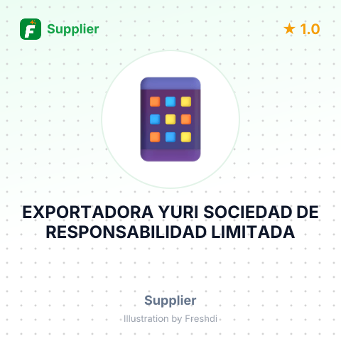 EXPORTADORA YURI SOCIEDAD DE RESPONSABILIDAD LIMITADA – summary card, no photo uploaded yet