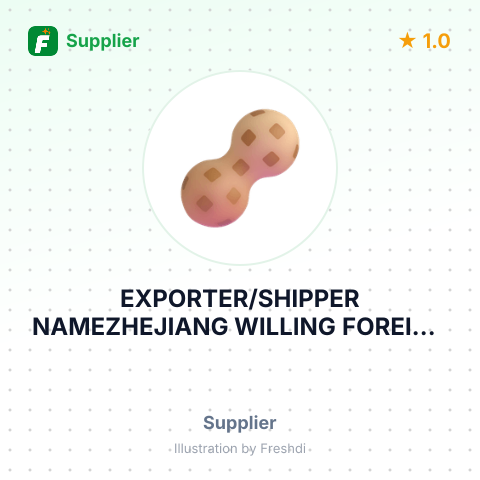 EXPORTER/SHIPPER NAMEZHEJIANG WILLING FOREIGN – summary card, no photo uploaded yet