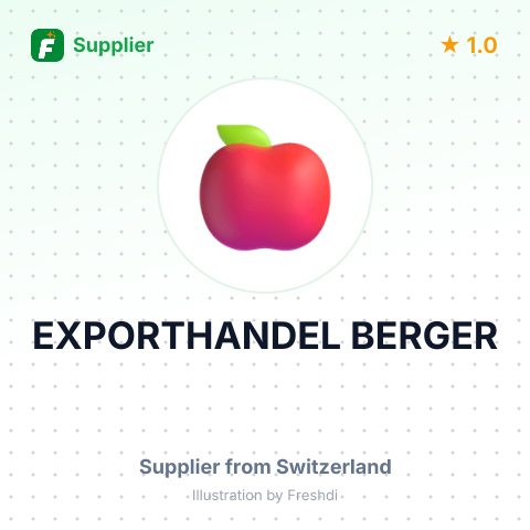 EXPORTHANDEL BERGER – summary card, no photo uploaded yet