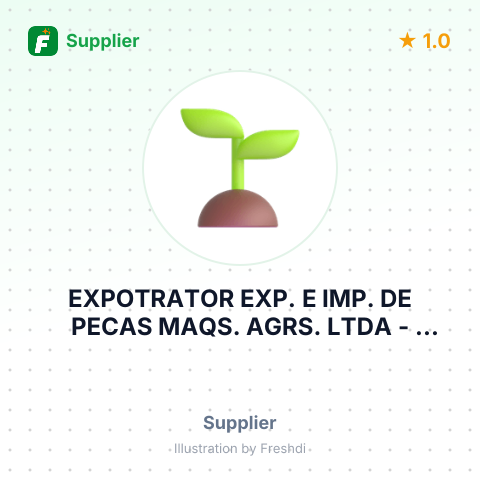 EXPOTRATOR EXP. E IMP. DE PECAS MAQS. AGRS. LTDA – summary card, no photo uploaded yet