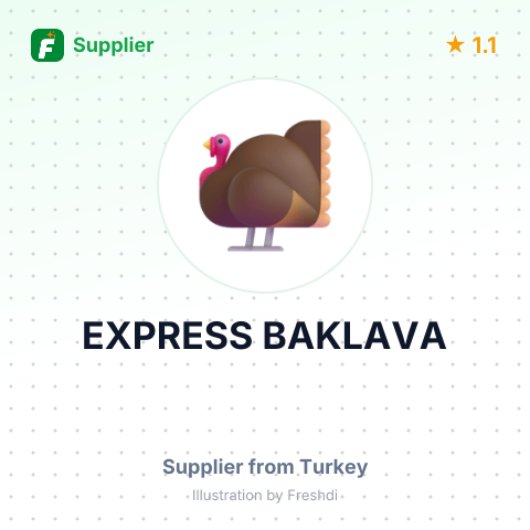 EXPRESS BAKLAVA – summary card, no photo uploaded yet