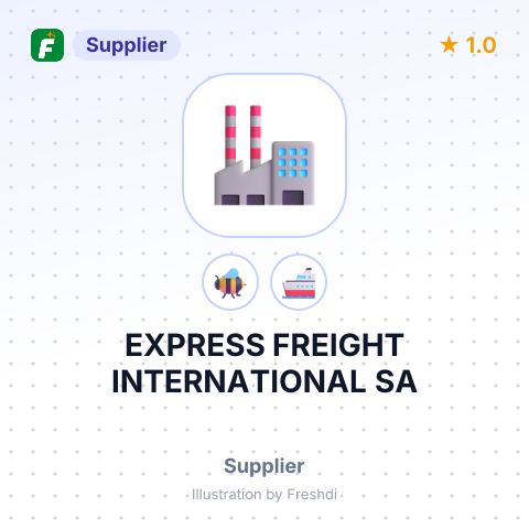 EXPRESS FREIGHT INTERNATIONAL SA – summary card, no photo uploaded yet