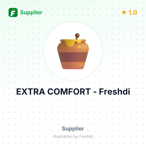 EXTRA COMFORT – summary card, no photo uploaded yet
