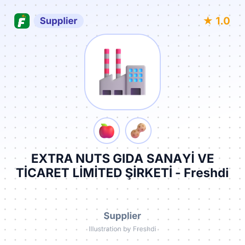 EXTRA NUTS GIDA SANAYİ VE TİCARET LİMİTED ŞİRKETİ – summary card, no photo uploaded yet