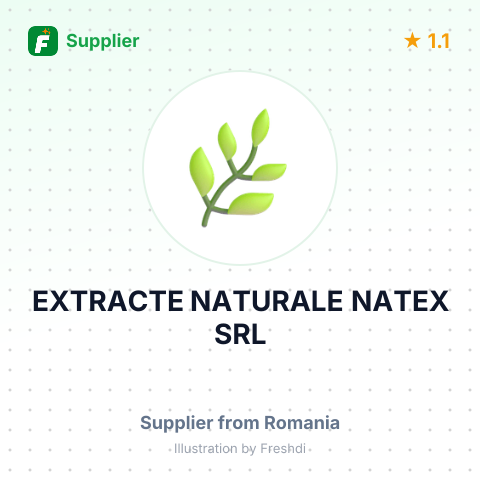 EXTRACTE NATURALE NATEX SRL – summary card, no photo uploaded yet