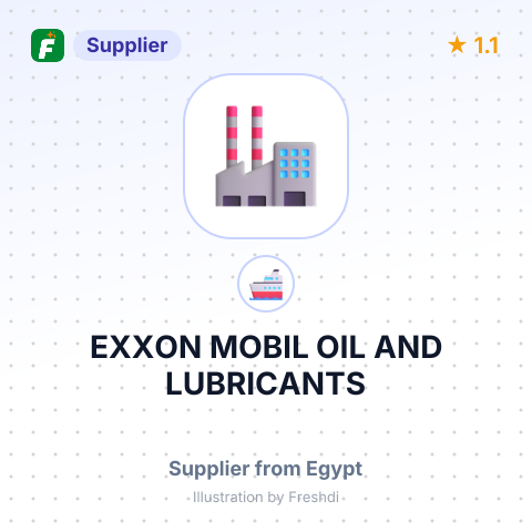 EXXON MOBIL OIL AND LUBRICANTS – summary card, no photo uploaded yet