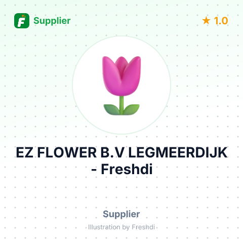 EZ FLOWER B.V LEGMEERDIJK – summary card, no photo uploaded yet