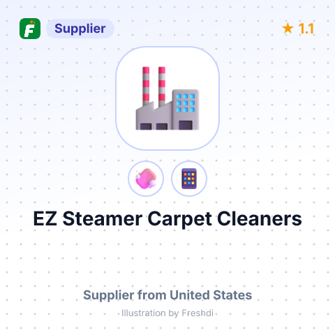 EZ Steamer Carpet Cleaners – summary card, no photo uploaded yet