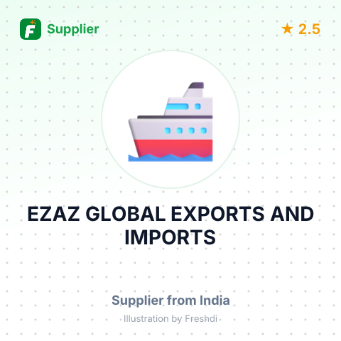 EZAZ GLOBAL EXPORTS AND IMPORTS – summary card, no photo uploaded yet