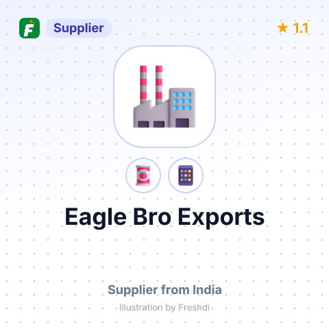 Eagle Bro Exports  – summary card, no photo uploaded yet