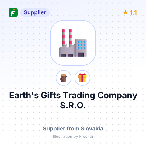 Earth's Gifts Trading Company S.R.O.  – summary card, no photo uploaded yet