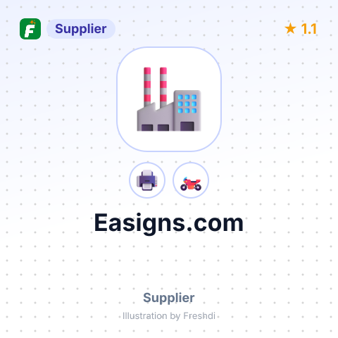 Easigns.com – summary card, no photo uploaded yet
