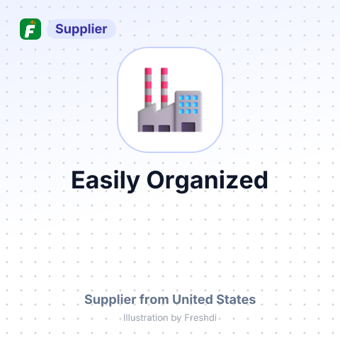 Easily Organized – summary card, no photo uploaded yet