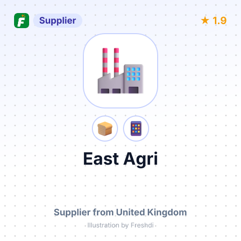 East Agri – summary card, no photo uploaded yet