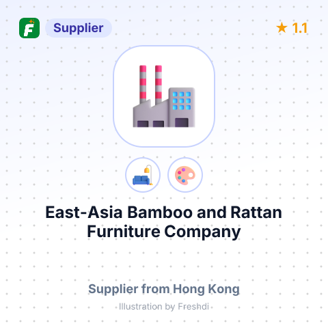 East-Asia Bamboo and Rattan Furniture Company – summary card, no photo uploaded yet