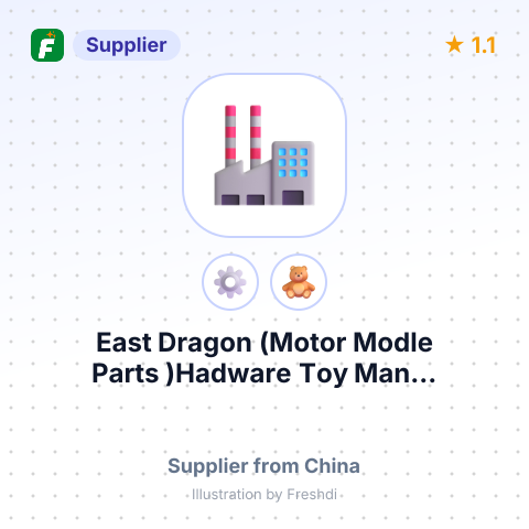East Dragon (Motor Modle Parts )Hadware Toy Man... – summary card, no photo uploaded yet