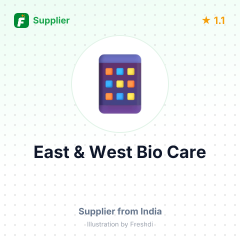 East & West Bio Care  – summary card, no photo uploaded yet