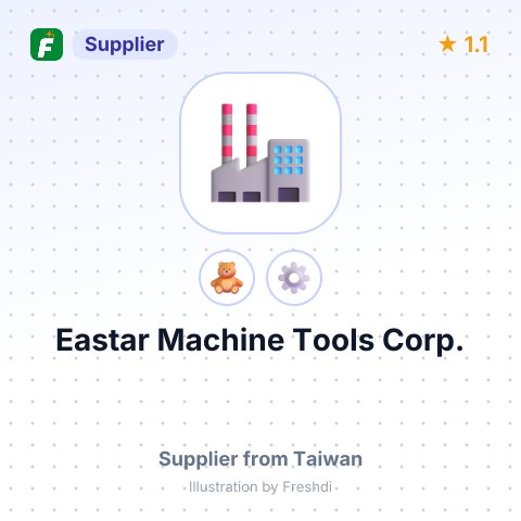Eastar Machine Tools Corp. – summary card, no photo uploaded yet