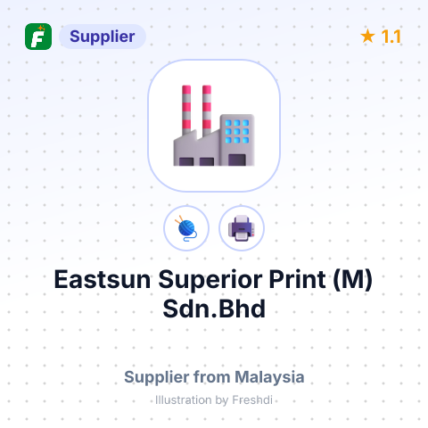 Eastsun Superior Print (M) Sdn.Bhd – summary card, no photo uploaded yet