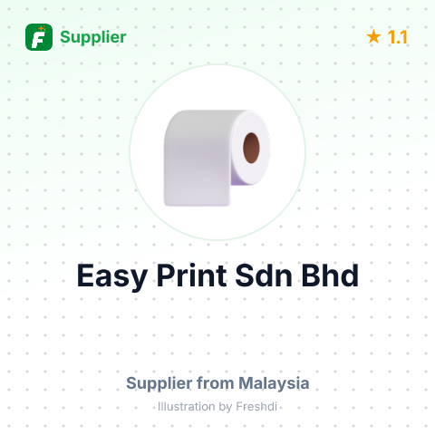 Easy Print Sdn Bhd – summary card, no photo uploaded yet