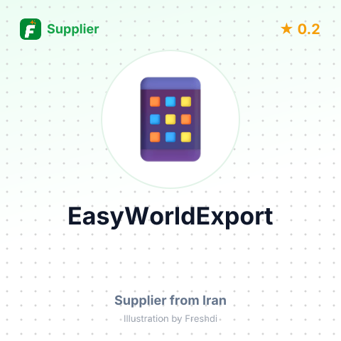 EasyWorldExport – summary card, no photo uploaded yet