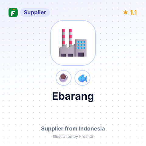 Ebarang  – summary card, no photo uploaded yet