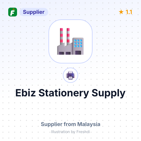 Ebiz Stationery Supply – summary card, no photo uploaded yet