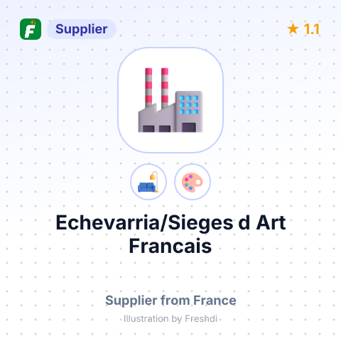 Echevarria/Sieges d Art Francais – summary card, no photo uploaded yet