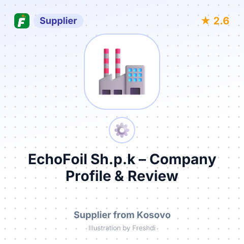EchoFoil Sh.p.k – summary card, no photo uploaded yet