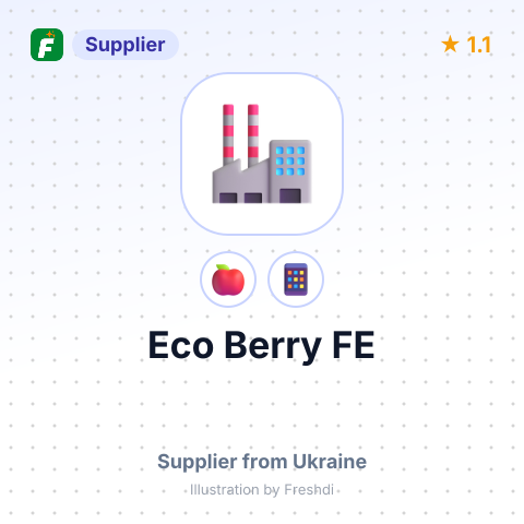 Eco Berry FE – summary card, no photo uploaded yet