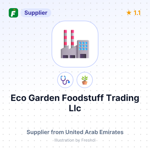 Eco Garden Foodstuff Trading Llc – summary card, no photo uploaded yet