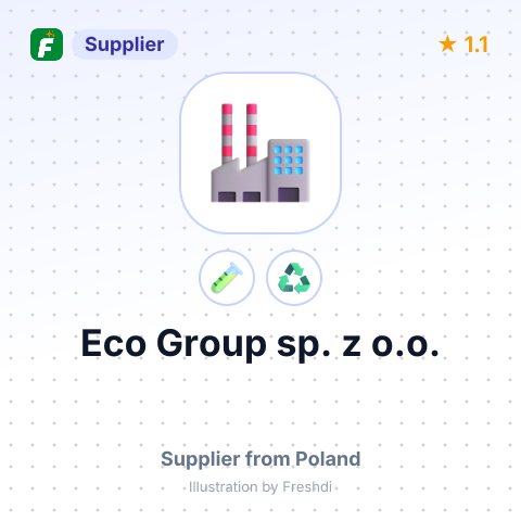 Eco Group sp. z o.o. – summary card, no photo uploaded yet