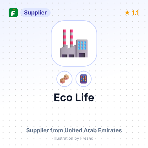 Eco Life  – summary card, no photo uploaded yet