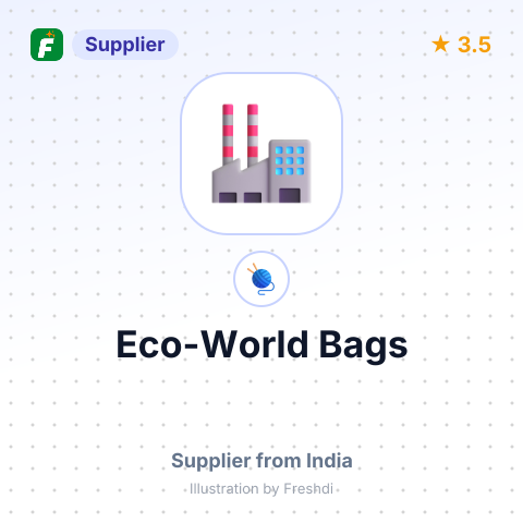 Eco-World Bags – summary card, no photo uploaded yet