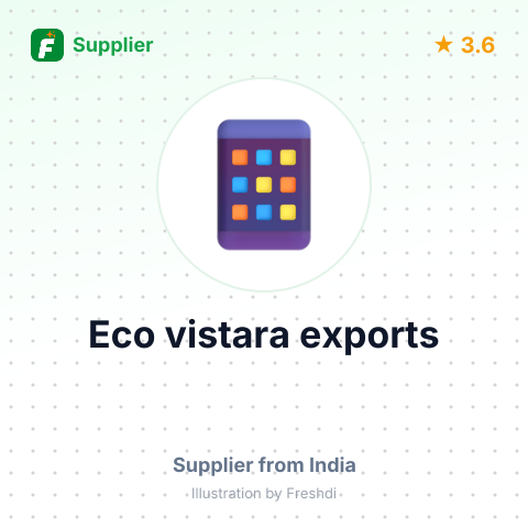 Eco vistara exports – summary card, no photo uploaded yet