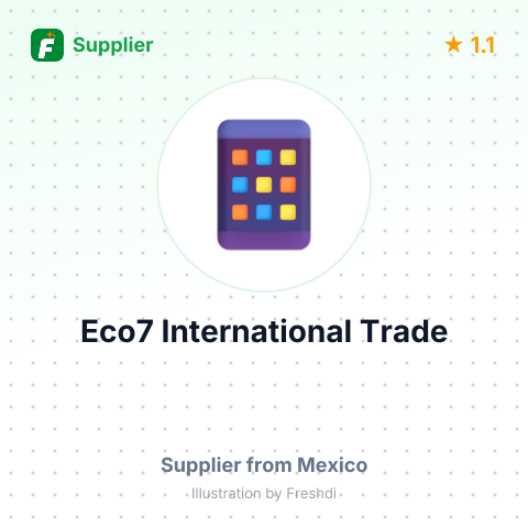 Eco7 International Trade  – summary card, no photo uploaded yet