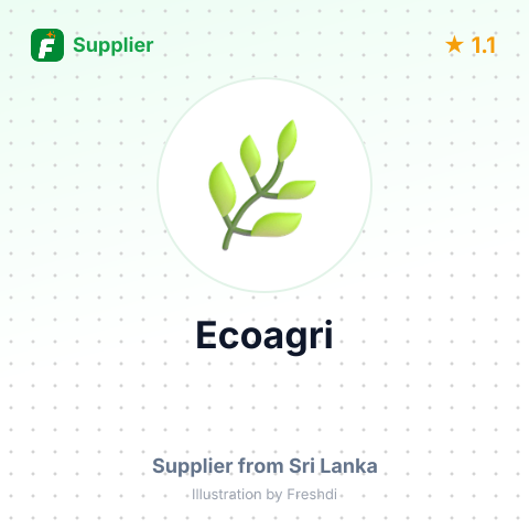 Ecoagri  – summary card, no photo uploaded yet
