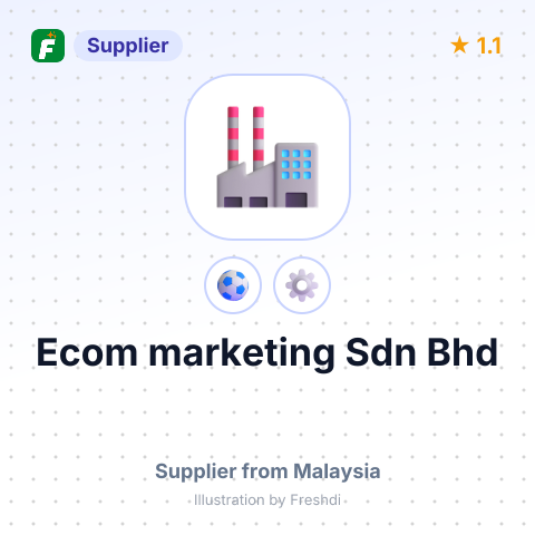 Ecom marketing Sdn Bhd – summary card, no photo uploaded yet