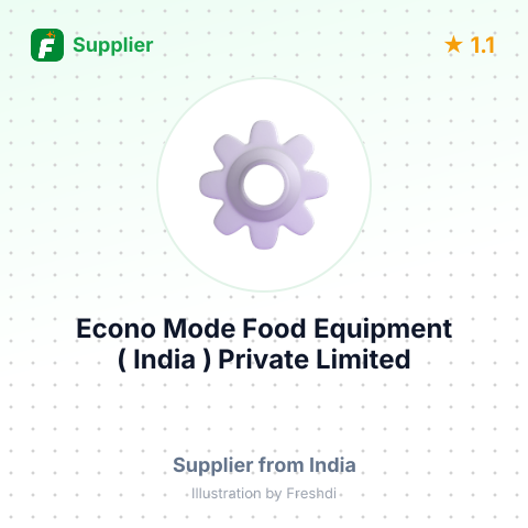 Econo Mode Food Equipment ( India ) Private Limited – summary card, no photo uploaded yet