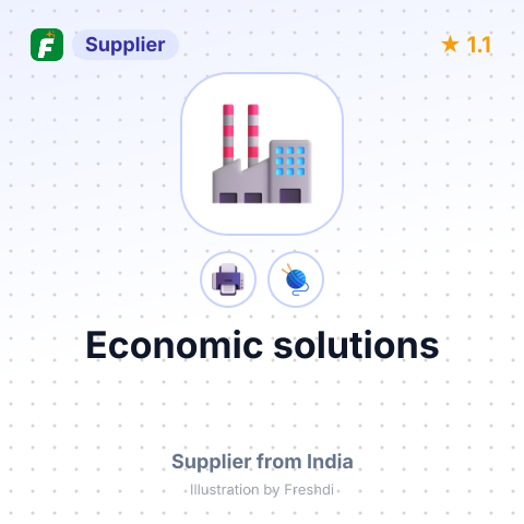 Economic solutions – summary card, no photo uploaded yet