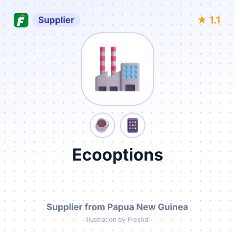Ecooptions  – summary card, no photo uploaded yet