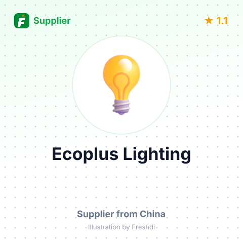 Ecoplus Lighting – summary card, no photo uploaded yet
