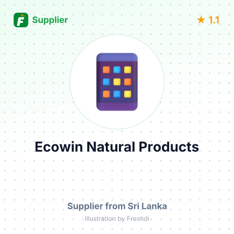 Ecowin Natural Products  – summary card, no photo uploaded yet