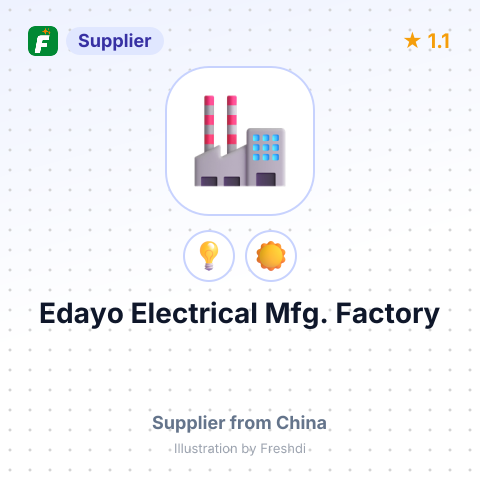 Edayo Electrical Mfg. Factory – summary card, no photo uploaded yet