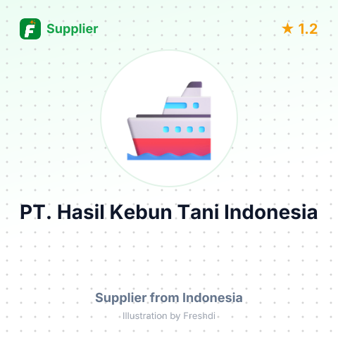 PT. Hasil Kebun Tani Indonesia  – summary card, no photo uploaded yet