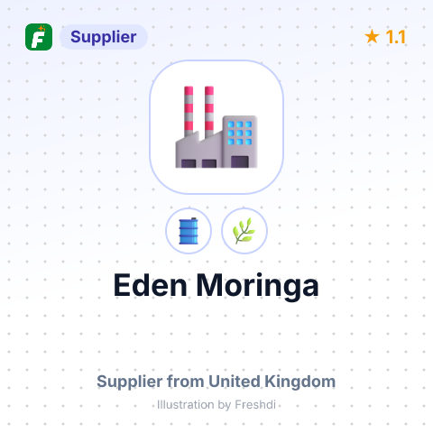 Eden Moringa  – summary card, no photo uploaded yet