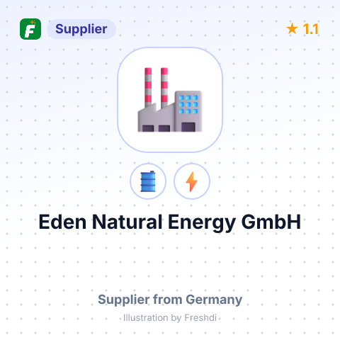 Eden Natural Energy GmbH – summary card, no photo uploaded yet