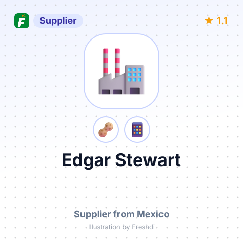 Edgar Stewart  – summary card, no photo uploaded yet