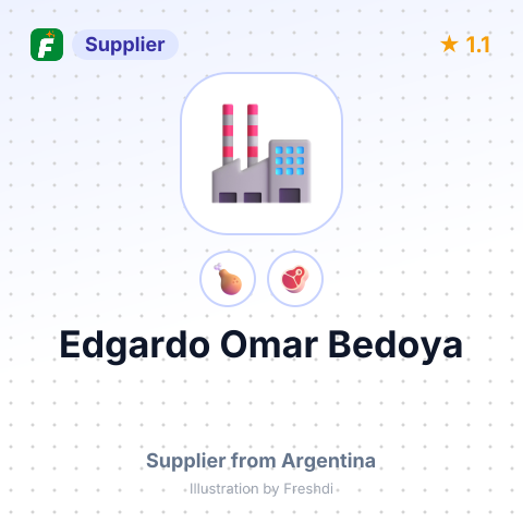 Edgardo Omar Bedoya  – summary card, no photo uploaded yet